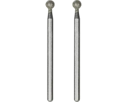 Deux fraises sphériques pour outils électriques