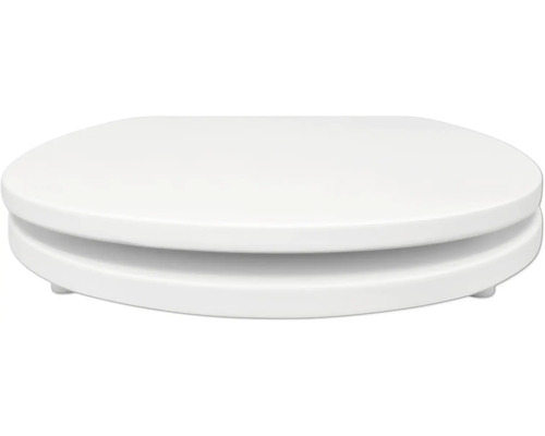 Abattant de WC en plastique, forme ronde