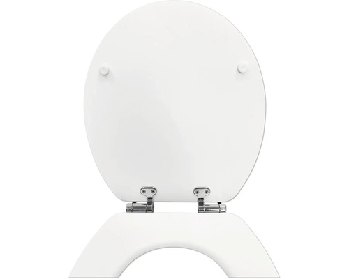 Abattant de WC en plastique avec fixation