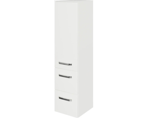 Armoire Jungborn VENTITRE lxhxp 30 x 121 cm x 33 cm couleur de façade blanc haute brillance