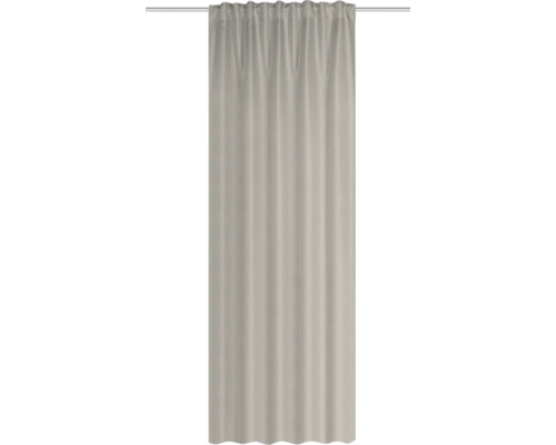 Verdunklungsvorhang Linora mit Universalband beige 135 x 245 cm