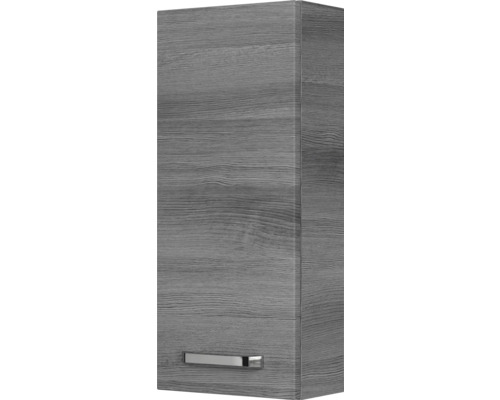 Jungborn Hängeschrank VENTITRE BxHxT 30 x 70 cm x 17 cm Frontfarbe graphit struktur quer holzdekor