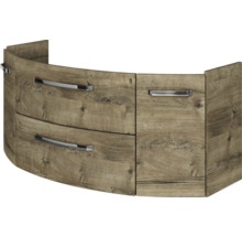 Jungborn Waschtischunterschrank VENTITRE BxHxT 116,3 x 49,2 x 46 cm Frontfarbe eiche ribbeck holzdekor