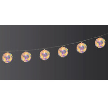 Guirlande lumineuse avec lampes sphériques