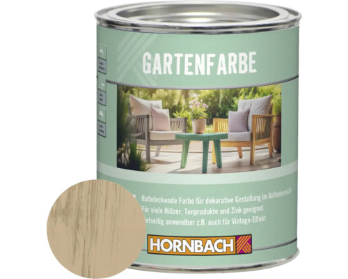 Peinture d'extérieur HORNBACH sable du désert 750 ml Boîte de peinture pour jardin pour la conception décorative de Hornbach