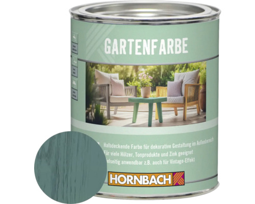 Peinture d'extérieur HORNBACH pin des montagnes 750 ml Boîte de peinture pour jardin extérieur de Hornbach