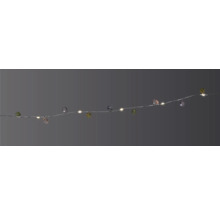 Guirlande lumineuse avec boules décoratives