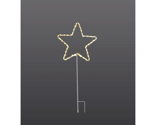 Lampe de jardin à piquer en forme d''étoile pour la décoration