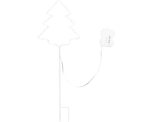 Dekorative LED-Leuchte in Tannenbaumform für den Aussenbereich