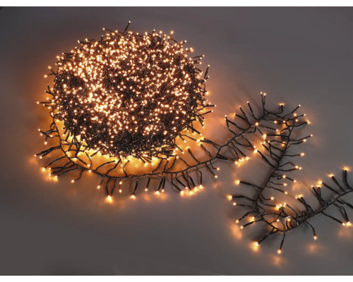 LED-Lichterkette für den Innenbereich, aufgerollt