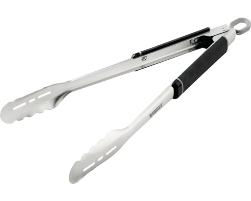 Grillzange aus Edelstahl mit Griff