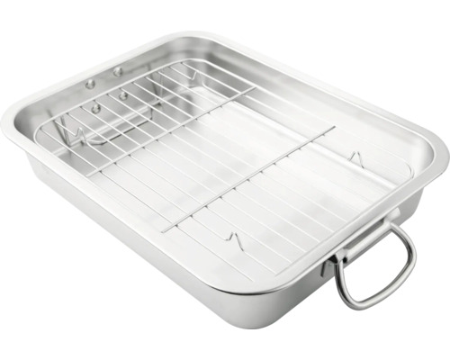 Rôtissoire en métal avec grille