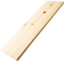 Holzbrett mit Bohrloch
