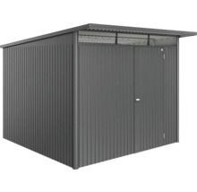 Gartenhaus Biohort AvantGarde Eco A7 Standardtür 260 x 300 cm dunkelgrau-metallic