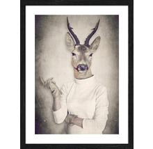 Gerahmtes Bild Animal-People III 33x43 cm
