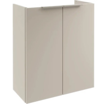 Waschtischunterschrank FACKELMANN SBC BxHxT 520 x 600 mm x 243 mm Frontfarbe cubanit grey matt 86080