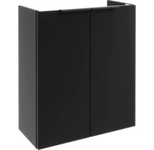 Waschtischunterschrank FACKELMANN SBC BxHxT 520 x 600 mm x 243 mm Frontfarbe schwarz matt 86079