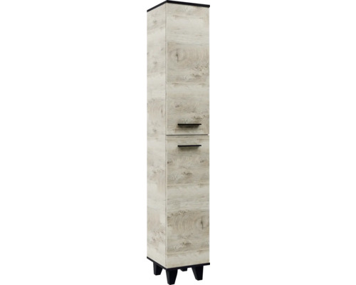 Armoire haute FACKELMANN TE-A lxhxp 302 x 1752 mm x 320 mm couleur de façade chêne naturel mat 85937