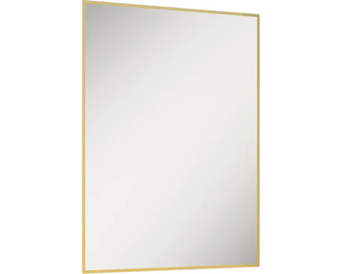 Jungborn LED Rahmenspiegel Square BxHxS 60x80x2.7 cm gold