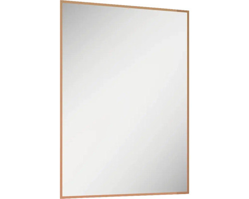 Jungborn LED Rahmenspiegel Square BxHxS 60x80x2.7 cm rosegold