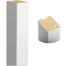 Cornière d''angle et embout assorti en bois