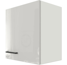 Flex Well Hängeschrank Lund BxTxH 50 x 32 x 54,8 cm lichtgrau glänzend zerlegt Anschlag reversibel 00012216