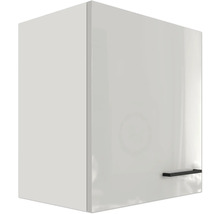 Flex Well Hängeschrank Lund BxTxH 50 x 32 x 54,8 cm lichtgrau glänzend zerlegt Anschlag reversibel 00012216