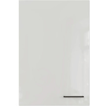 Flex Well Hängeschrank Lund BxTxH 60 x 32 x 89 cm lichtgrau glänzend zerlegt Anschlag reversibel 00012219