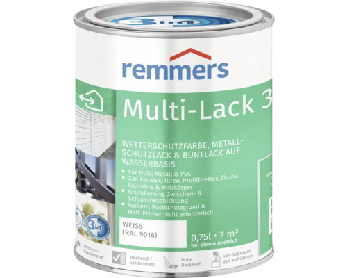 Peinture isolante Mulit RAL 9016 blanc 750 ml