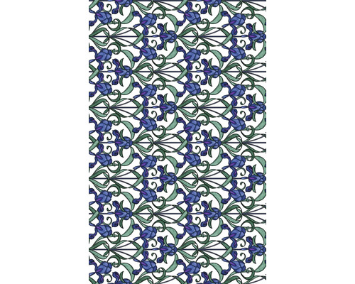 Motif décoratif avec motif floral pour la décoration intérieure