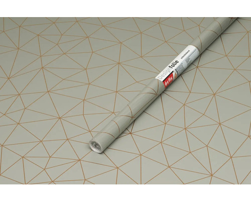 Film design avec motif géométrique en rouleau