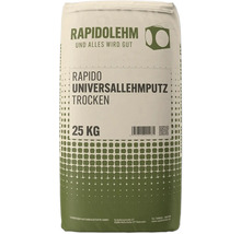 Sac d''enduit d''argile universel sec, 25 kilogrammes