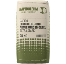 Sac de 25 kilogrammes de mortier d''argile pour travaux de collage et d''armature