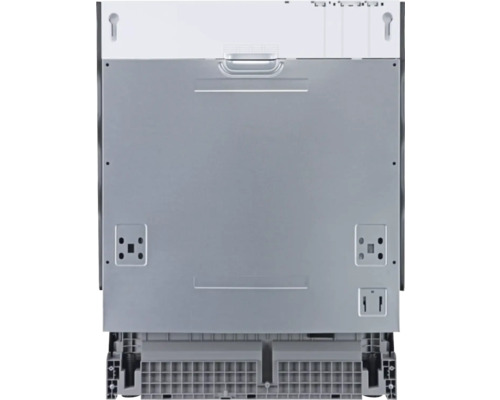 Rückansicht eines Geschirrspülers zur Installation in der Küche