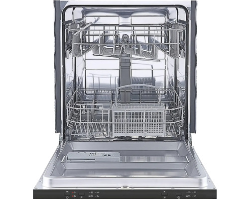 Lave-vaisselle ouvert avec panier supérieur et inférieur