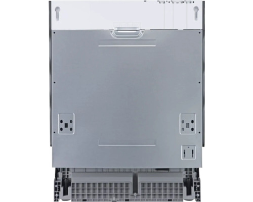 Rückansicht eines Geschirrspülers zur Installation in einer Küche