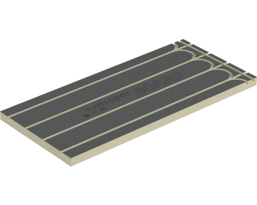 swissporBOARD Calore Fussbodenheizelement 1240 mm x 600 mm x 30 mm