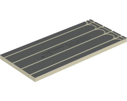 Élément de chauffage au sol swissporBOARD Calore 1240 mm x 600 mm x 60 mm