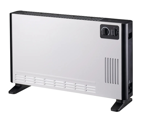 Convecteur Calienta 20 x 42 cm 2400 W Radiateur à convection électrique avec deux boutons rotatifs pour le contrôle de la température