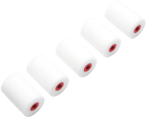 Kit de 5 rouleaux à peinture 5 cm Cinq rouleaux à peinture en mousse