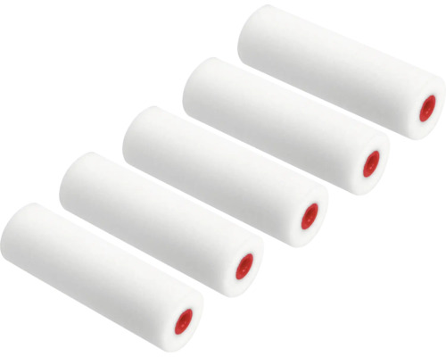 Set rouleaux à peinture 11 cm 5 unités Cinq rouleaux à peinture pour peintures et vernis