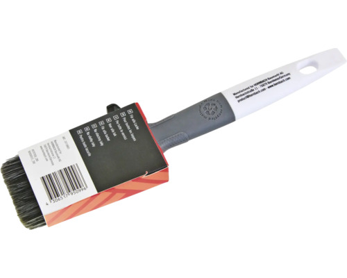 Pinceau plat avec manche en plastique