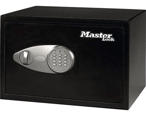 Coffre-fort à poser Master Lock X055ML gris avec serrure électronique
