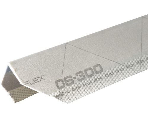 Profilé de protection d'angle PROTEKTOR OS-300 laminé papier pour bords extérieurs de 90° pour épaisseur d'enduit 1 mm 2740 x 13 x 13 mm