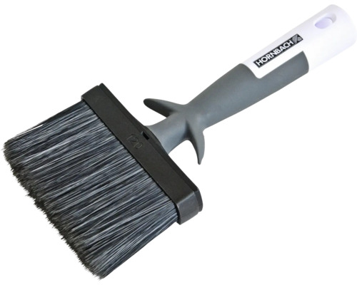 Brosse rectangulaire HORNBACH 2 zones laque 120 mm