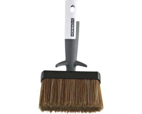 Pinceau avec poils et manche en plastique