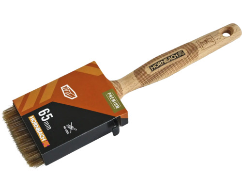 Pinceau plat Hornbach, largeur 65 mm, avec manche en bois