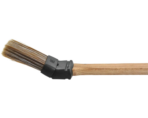 Heizkörperpinsel mit Naturborsten und Holzgriff