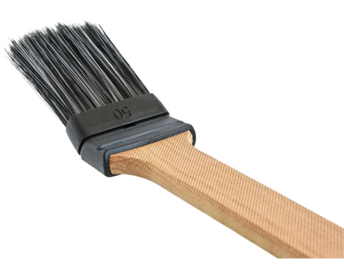 Pinceau radiateur avec manche en bois et poils, taille 50