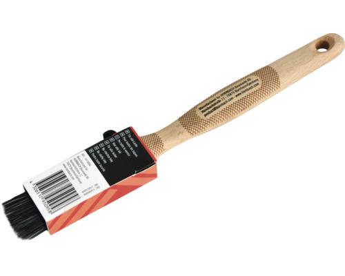 Pinceau de radiateur avec manche en bois